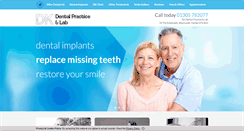 Desktop Screenshot of dkdentalpracticeandlab.com